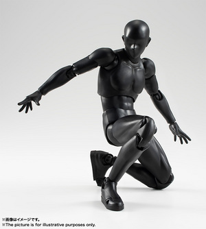 S.H.Figuarts ボディくん（Solid black Color Ver.） 01