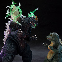S.H.MonsterArts スペースゴジラ＆リトルゴジラ Special Color Ver.