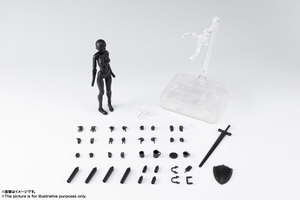 S.H.Figuarts ボディちゃん DX SET 2（ Solid black Color Ver.） 02